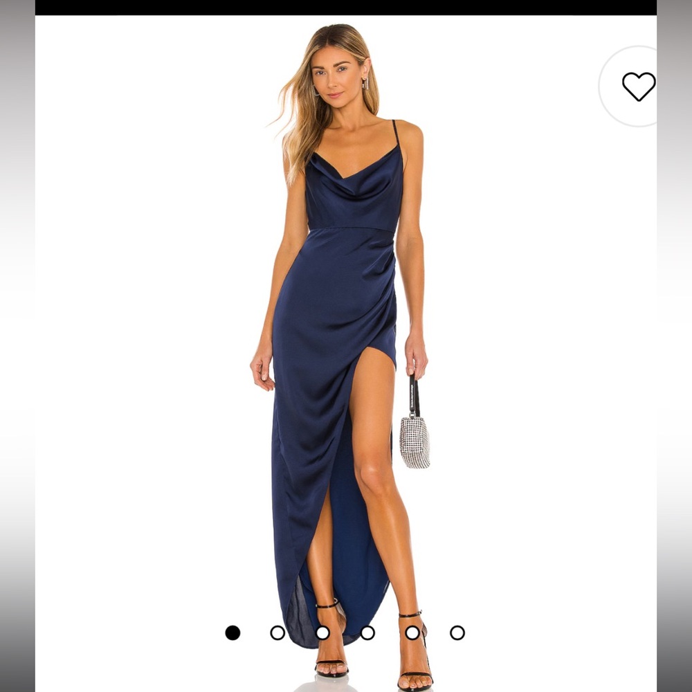 NBD navy blue dress Size small